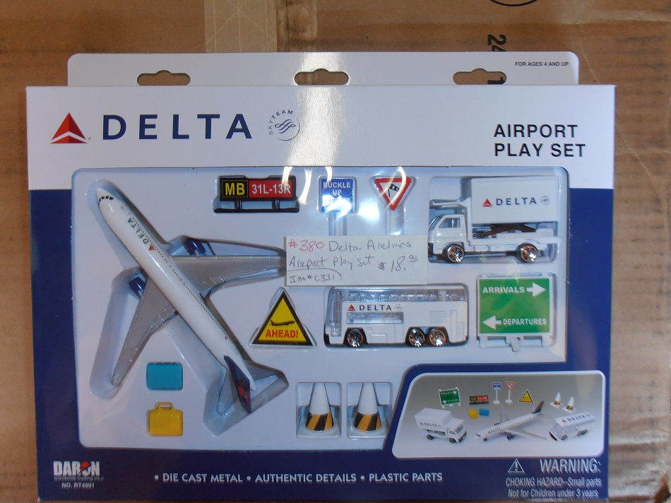 Delta Airlines Airport Play Set - Click Image to Close